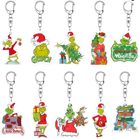 Christmas the grinch key chain - Picture 1 of 2